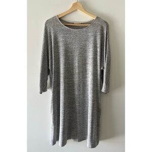 Aritzia Gray Heather Comfy Dress